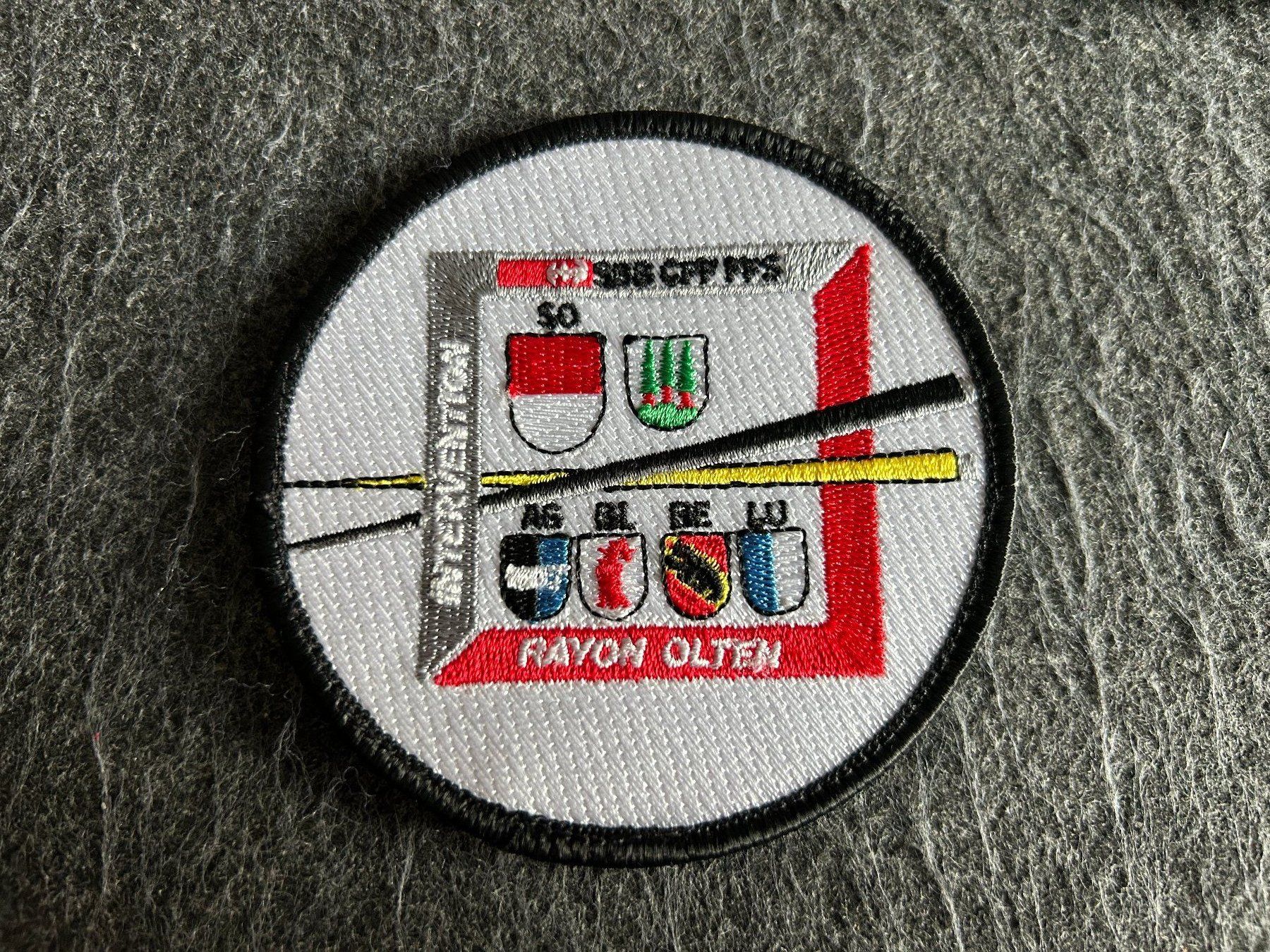 Plaketten & Abzeichen: Patch Interveion SBB Region Olten – Gebraucht aus Berikon von DGC-1995