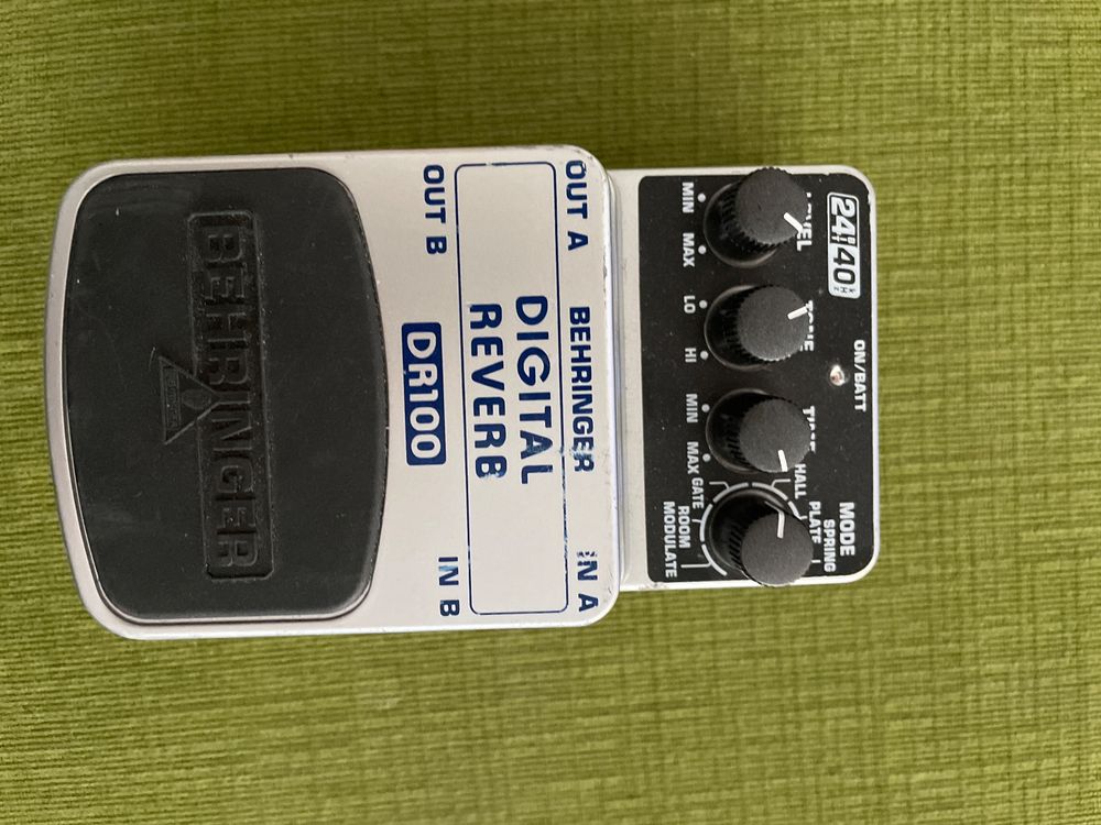 Behringer Digital Reverb DR100 / Hallpedal Kaufen auf Ricardo