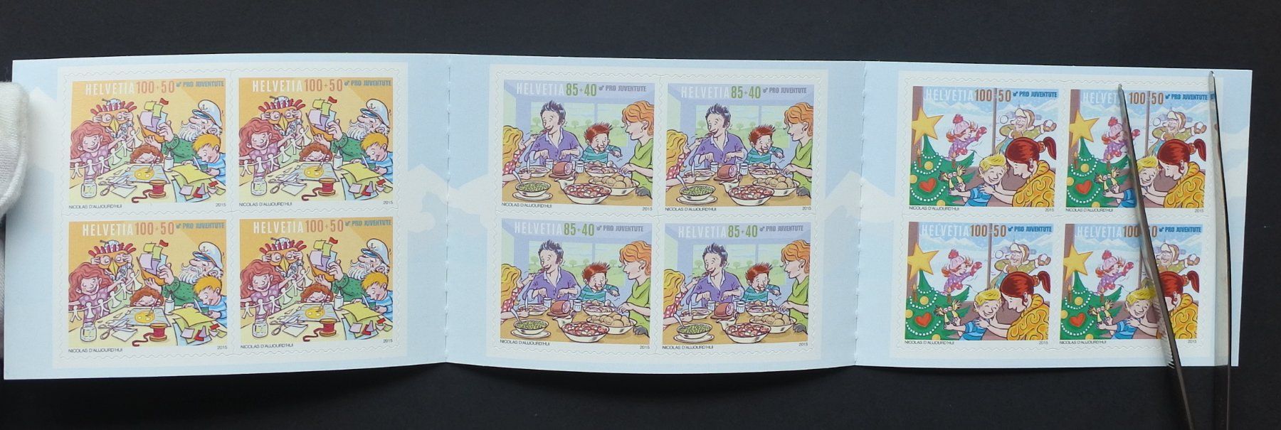 Tous les timbres: 2015 Pro Juventute Markenheftchen ** – Neuf (Voir description) à Lugano par fc2017 2