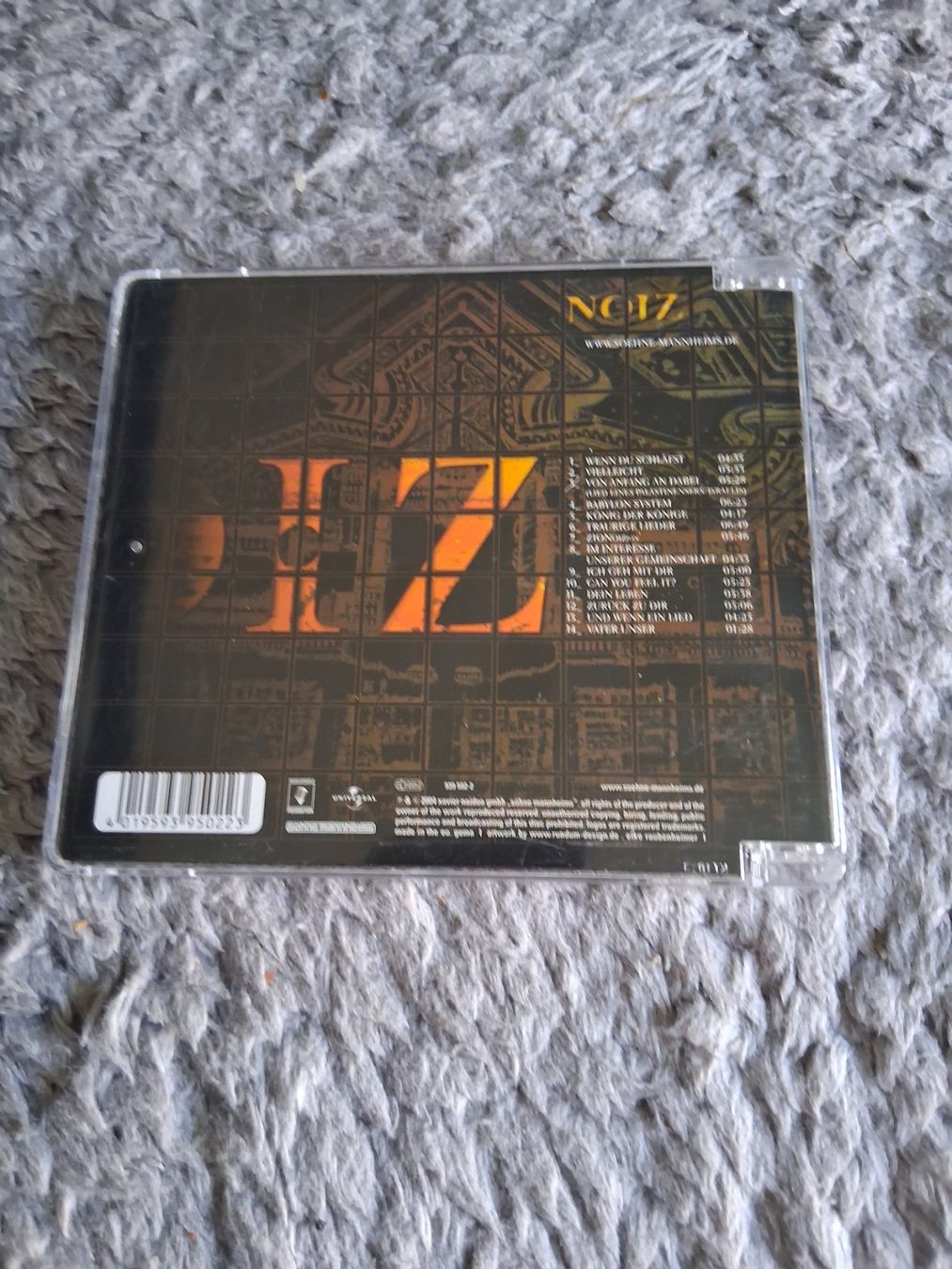 CD: SÖHNE MANNHEIMS     NOIZ     CD – Usato da Wetzikon ZH venduto da Ramones01 1