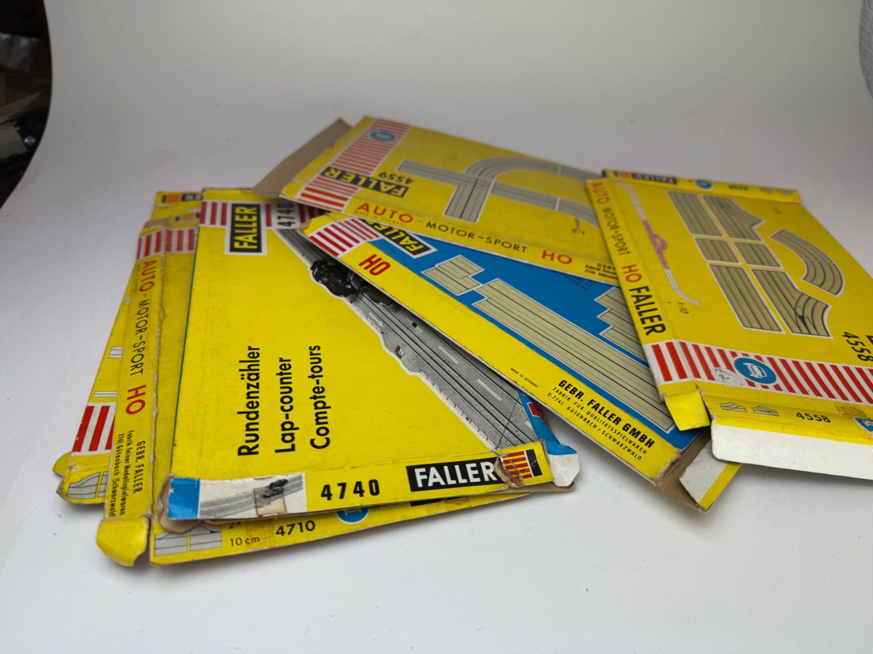 Faller Piste: GB- Faller AMS Alte Original Verpackungen – Usato da Elm venduto da Wikmtz 1