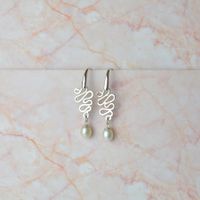 Ohrringe Silber 925 & Zuchtperlen (MY60)