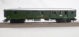 Märklin 4017 SBB Leichtstahl Gepäckwagen Version: 1957