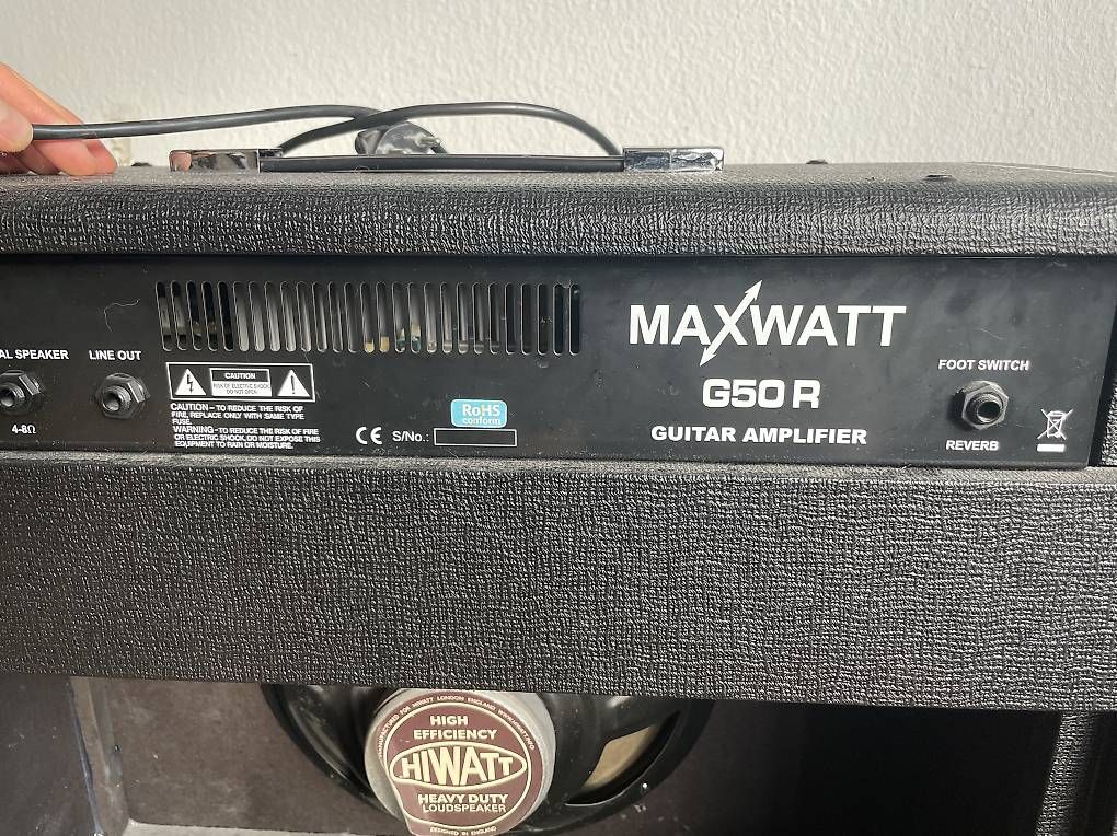Hiwatt Amplificatori: Maxwatt G50R GUITAR AMPLIFIER Highwatt – Usato da Obergerlafingen venduto da bas_b7v6 2