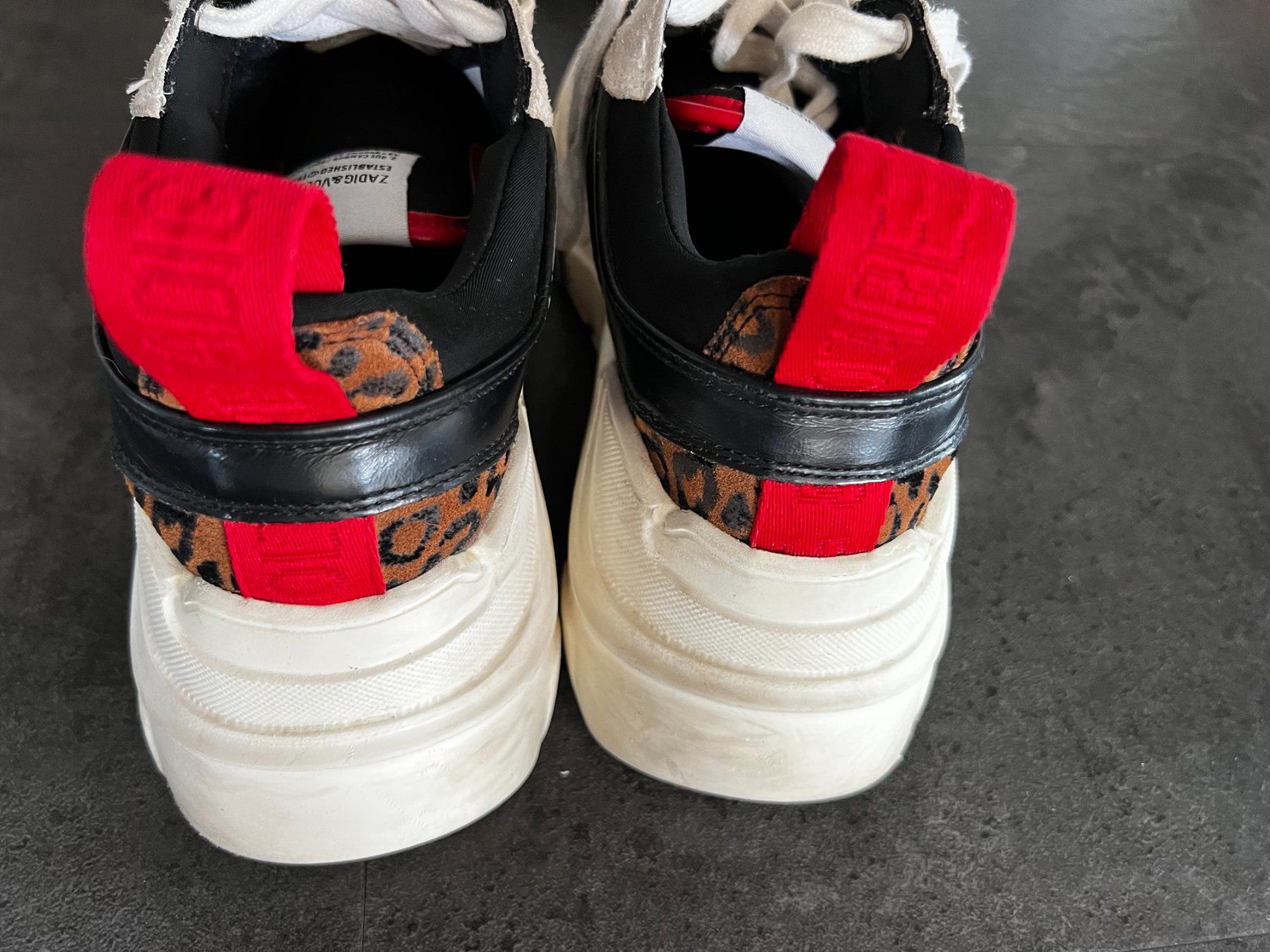 Zadig & Voltaire Scarpe da donna: Zadig & Voltaire Sneakers, 65% Leather Gr. 39 – Usato da Rüschlikon venduto da 21moje 5