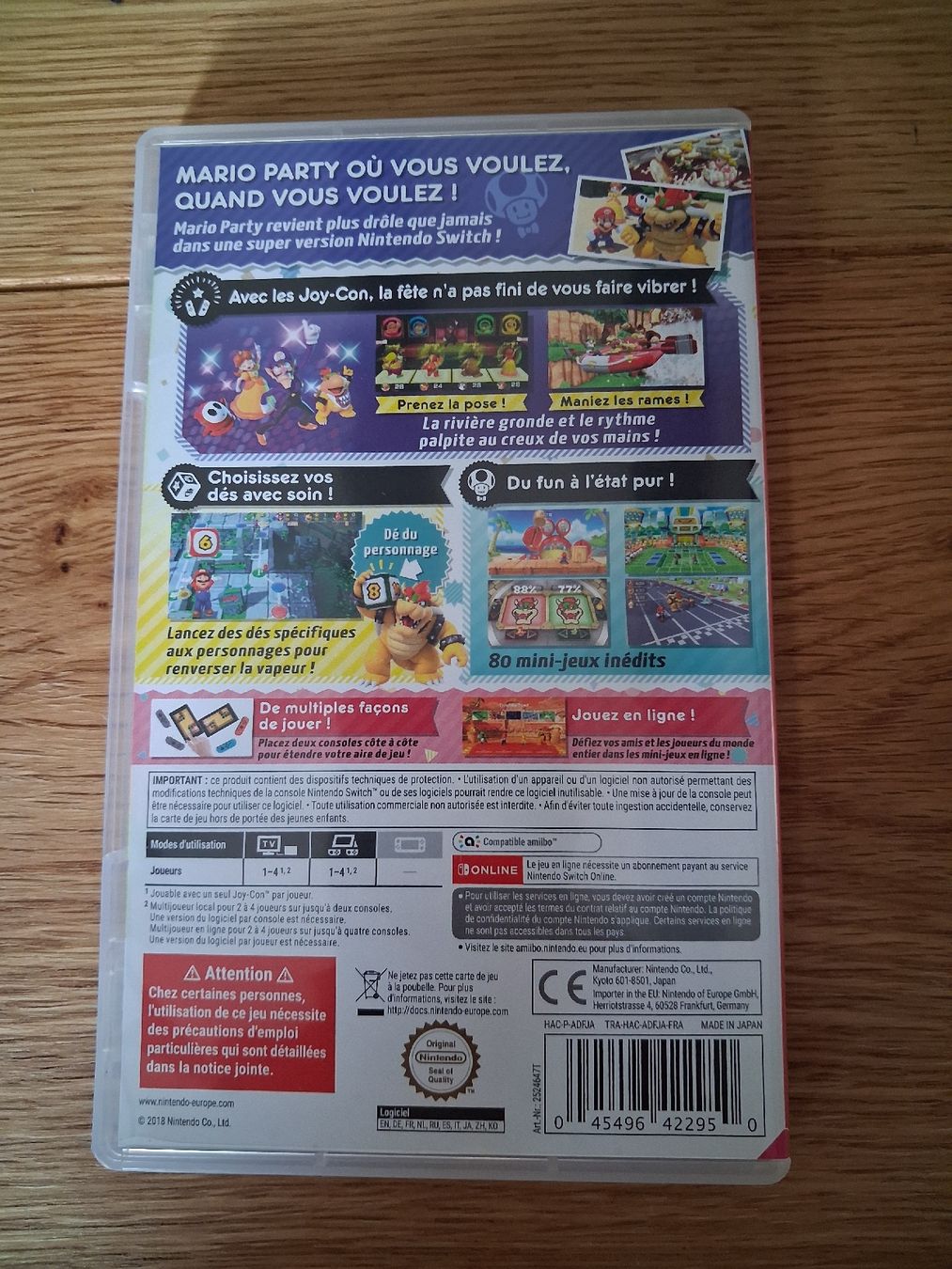 Nintendo Jeux: super mario party Nintendo switch  – D'occasion à Mayens-De-Chamoson par arvine29 1