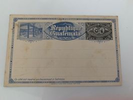 Guatemala (1897) Postkarte Lithograph.gestaltete AK