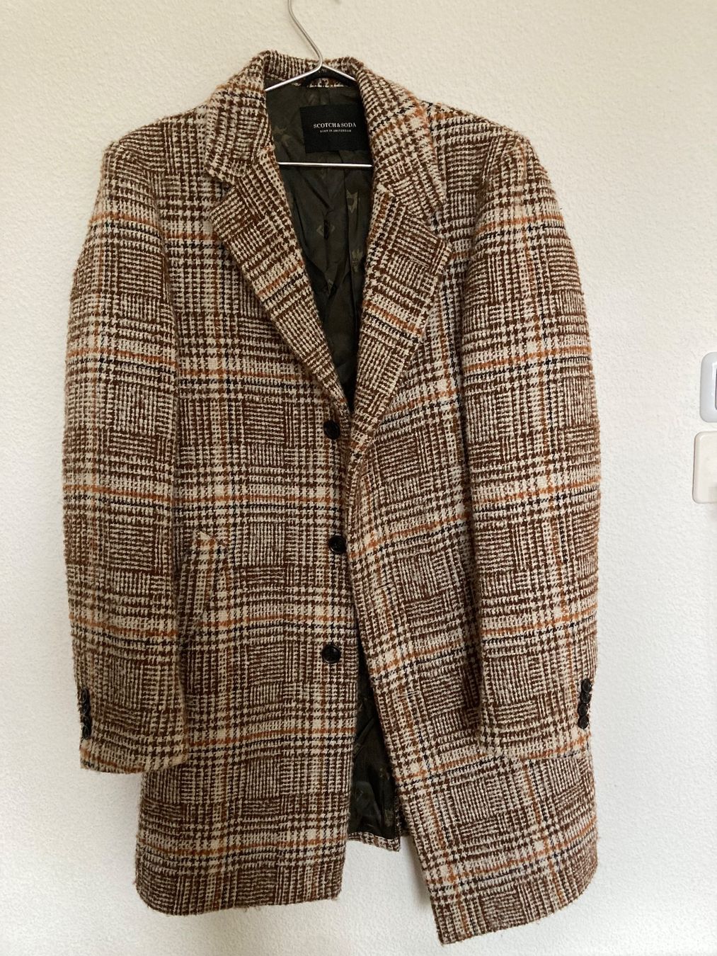 Maison Scotch Cappotti: Scotch & Soda Mantel karriert – Usato da Zürich venduto da julia_le