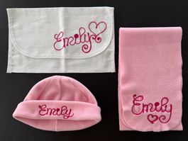 Mütze und Schal Set - Emily Gr. 98 / 104