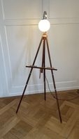 Lampe-chevalet en bois
