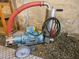 Profi Teichsauger 18000, 400V, Steinabscheider, viel Zubehör