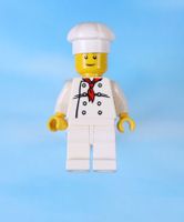 LEGO Minifigur chef - White Torso with 8 Buttons