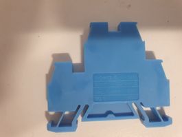 Doppelstockklemme DIN35 4mm² blau 3430BL Schraubklemme