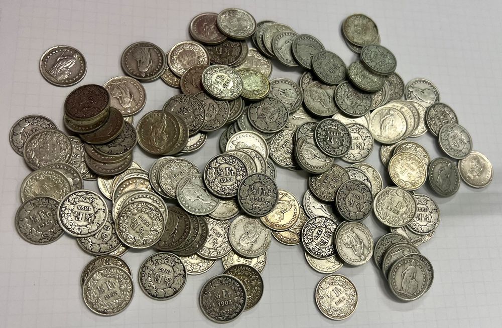 Sammlung 50 Rappen (Gebraucht) in Zürich für CHF 205 – mit Lieferung ...