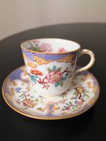 Antike Minton Bone China Teetasse und Untertasse