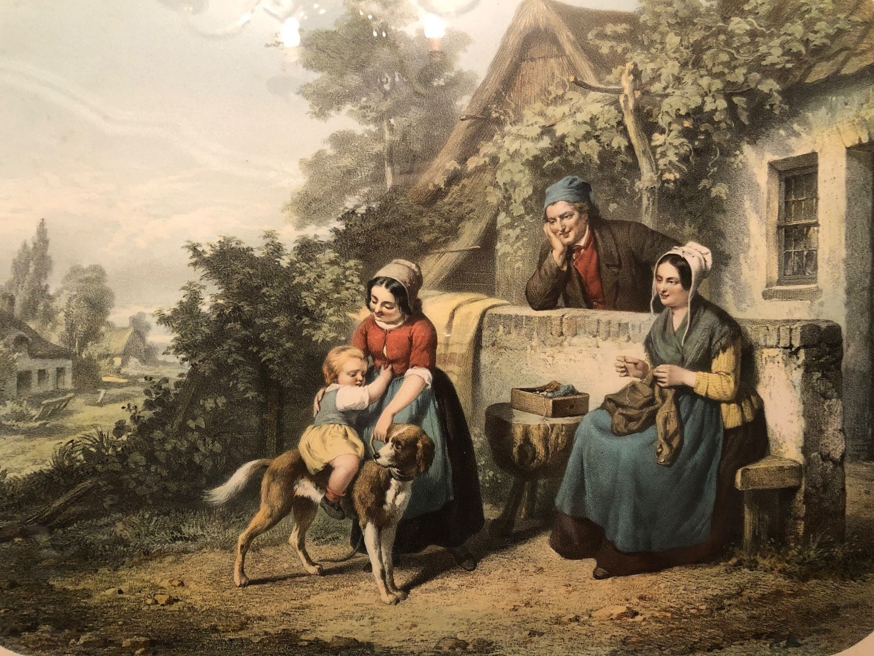 Grafica & Litografie: 2 FARBLITHOGRAPHIEN von H.DILLENS. Paris – Usato da Wald ZH venduto da mlnt 1