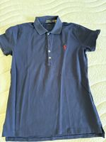 Polo Ralph Lauren Damen Poloshirt, Grösse M, Dunkelblau
