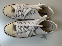 Coole weisse Converse All Stars, Gr. 37