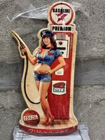 Gasoline pin up Tankstelle tanksäule