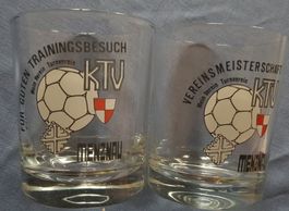 2 neuwertige Whiskygläser/Tumbler Menznau