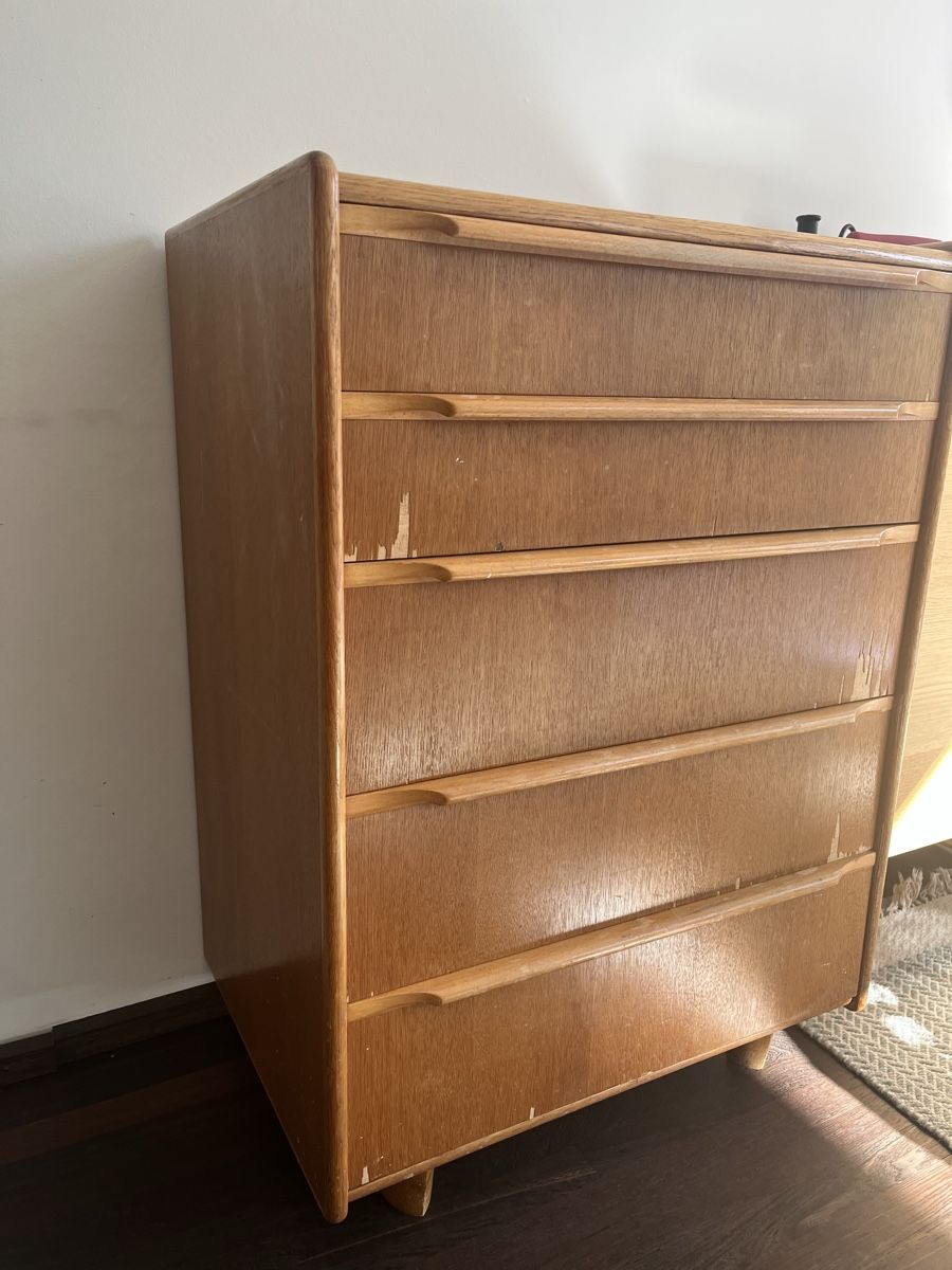 Cassettiere: Kommode Holz mit fünf Schubladen – Usato da Basel venduto da pablo_15 1