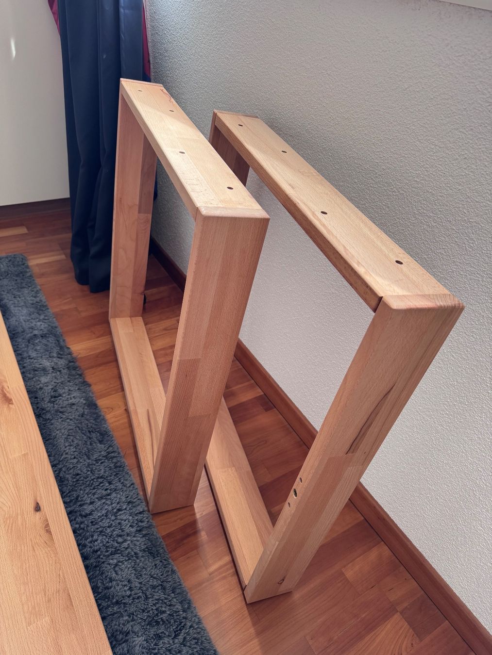 Schreibtische: Schreibtisch 160/70/75 cm Buche Echtholz – Neu (gemäss Beschreibung) aus Schupfart von spitfire72 3