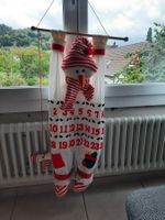 Süsser Adventskalender Schneemann Stoff