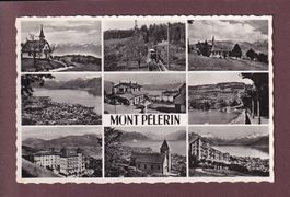 MONT-PELERIN - 9 images - 1948