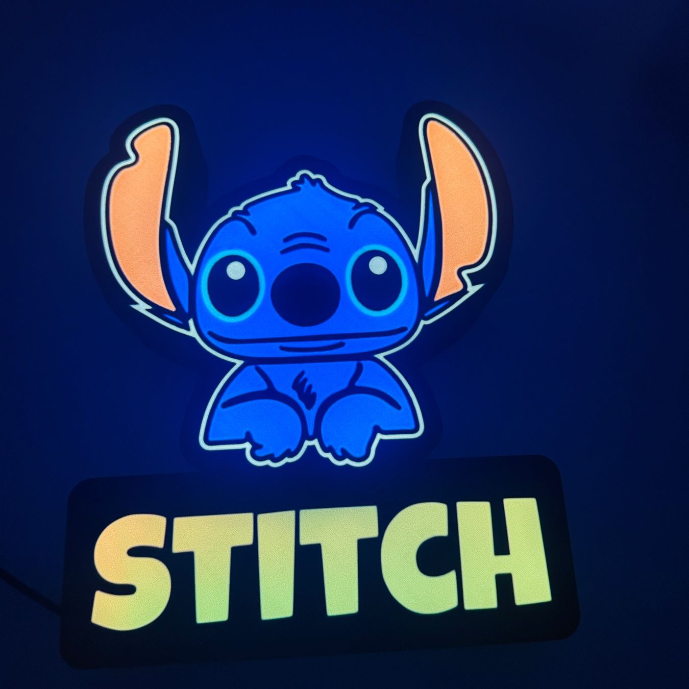 Lampade: Lightbox lampe led STITCH RGB – Nuovo (secondo la descrizione) da Vicques venduto da PAMB3D 6