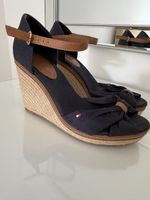 Tommy Hilfiger Keilabsatz Sandalen dunkelblau Grösse 38