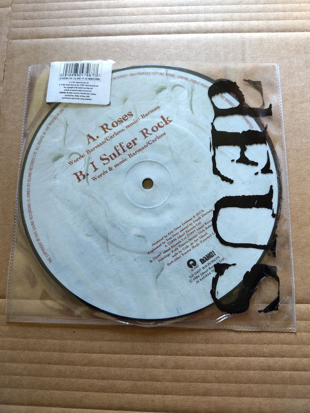 Dischi in vinile: Deus - Roses 7" Single Picture Disc  – Usato da Büsserach venduto da Bey23 1