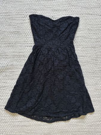 Pimkie Cocktailkleid Gr. M Schwarz–Spitze & Rückenausschnitt