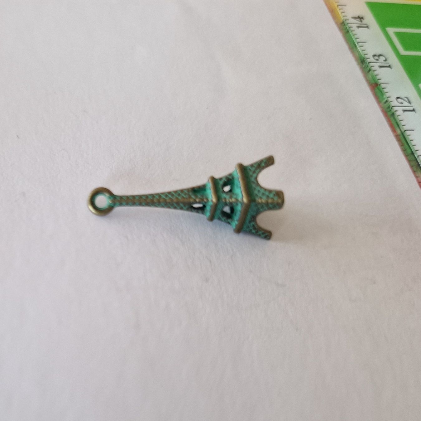 Anhänger: Charm Anhänger Eiffelturm Paris Vintage – Neu und originalverpackt aus Widnau von Marakumba 1