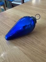 Vintage Weihnachtsschmuck blau
