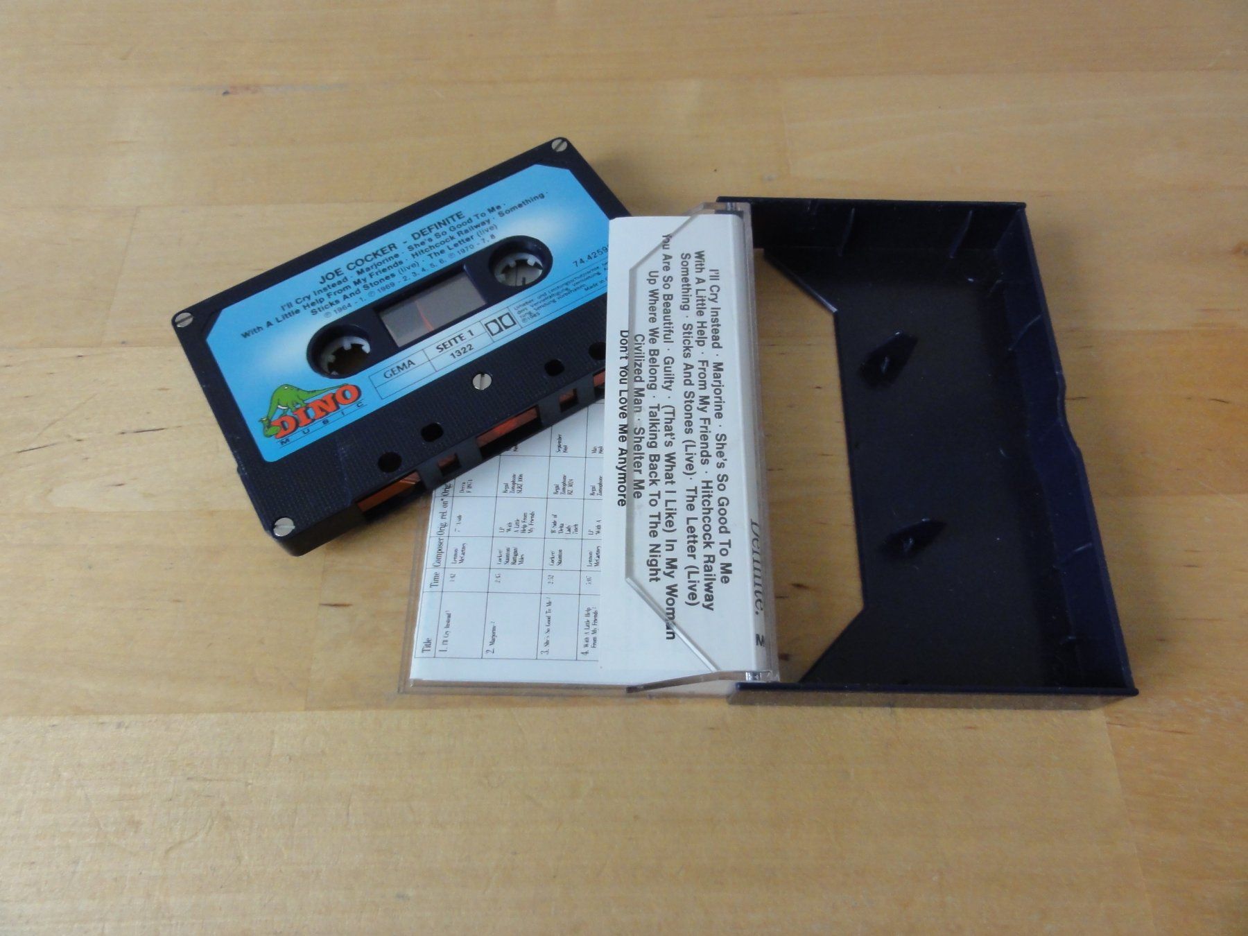 Kompaktkassetten: JOE COCKER "Definite 1964-1986" – Gebraucht aus zürich von Goldimmund 1