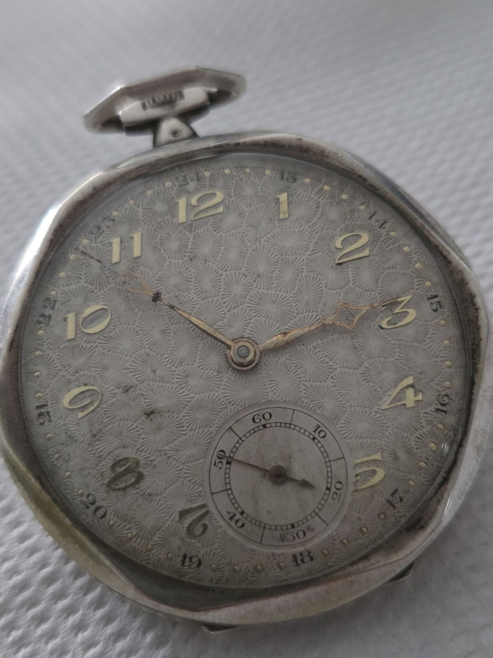 Orologi: Art Deco Taschenuhr Silber  – Usato da Dietikon venduto da Allegra34 1