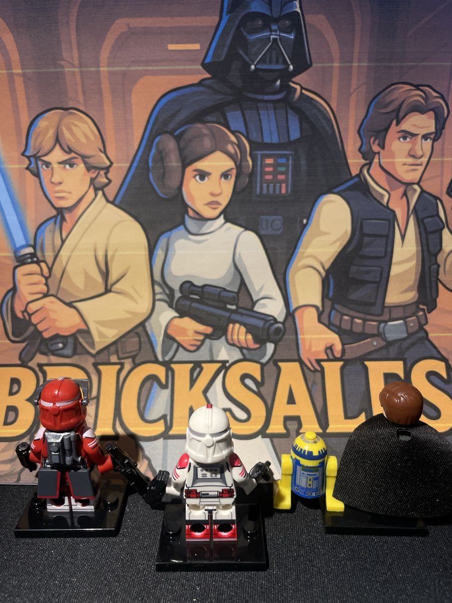 Star Wars Figuren: Star Wars Figur Fox Wullf Coruscant Trooper Lego-Komp. – Neu (gemäss Beschreibung) aus Zufikon von BrickSales 2