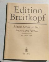 JS Bach - Sonaten Partiten (Violine Solo BWV 1001-1006)