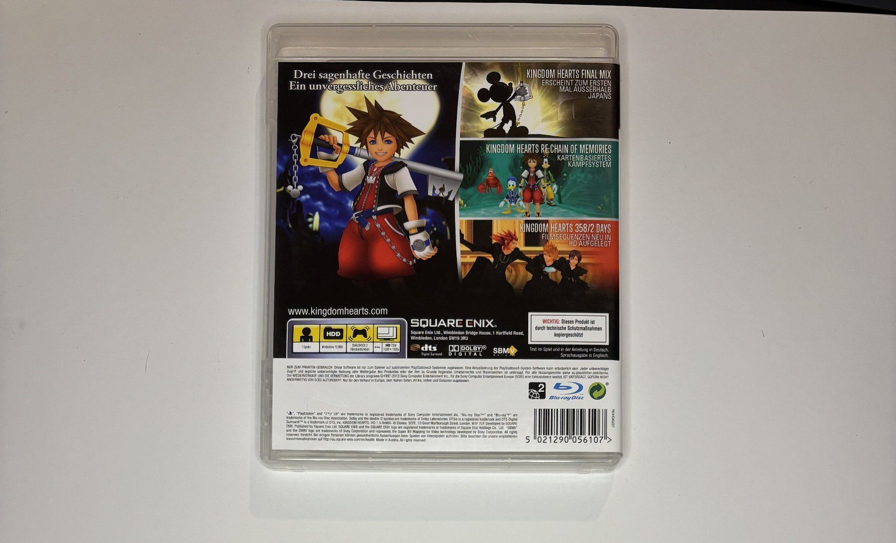Giochi: PS3 - Kingdom Hearts HD 1.5 ReMIX – Usato da Allschwil venduto da Bullach 2