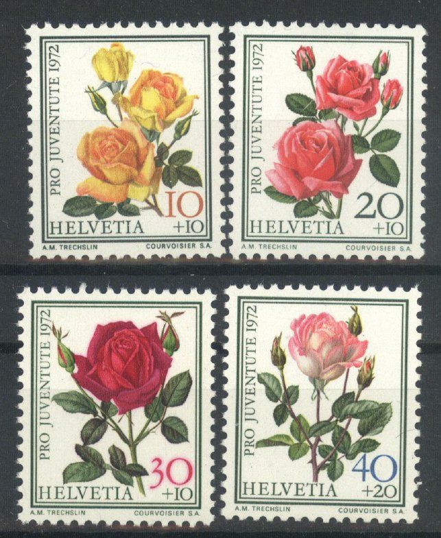 Tutti i francobolli: 1972, Pro Juventute ** (1) – Usato da Willisau venduto da Vollstempel
