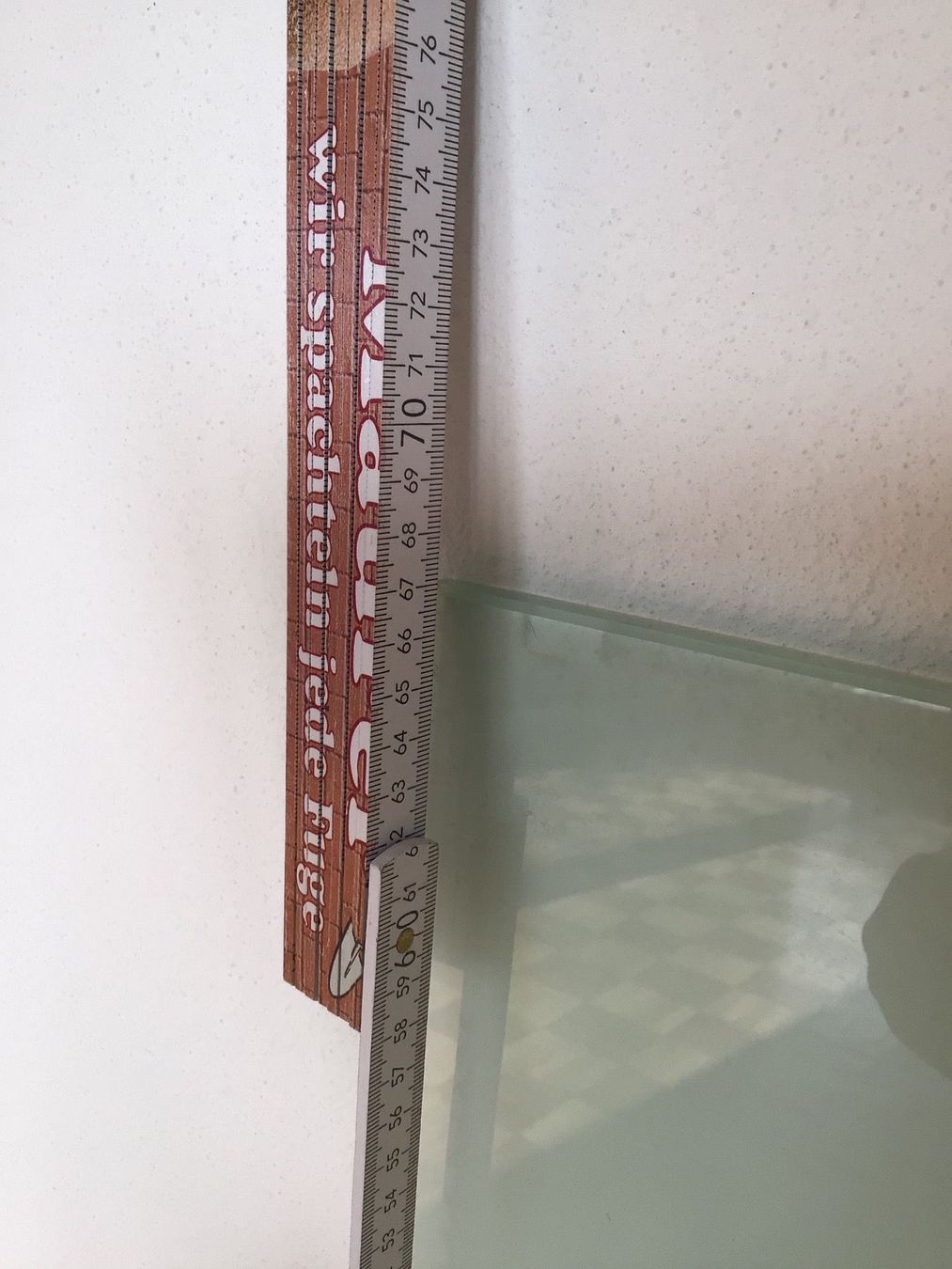 Regale: 2 Glasregale 67 x 30 cm und 1 cm dick – Neu (gemäss Beschreibung) aus Seuzach von Saletti6 5