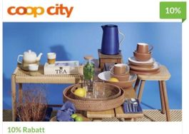 Coop City 10% Rabatt Gutschein