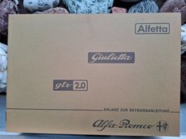 Betriebsanleitung Alfa Romeo Alfetta, Giulietta, GTV 2.0