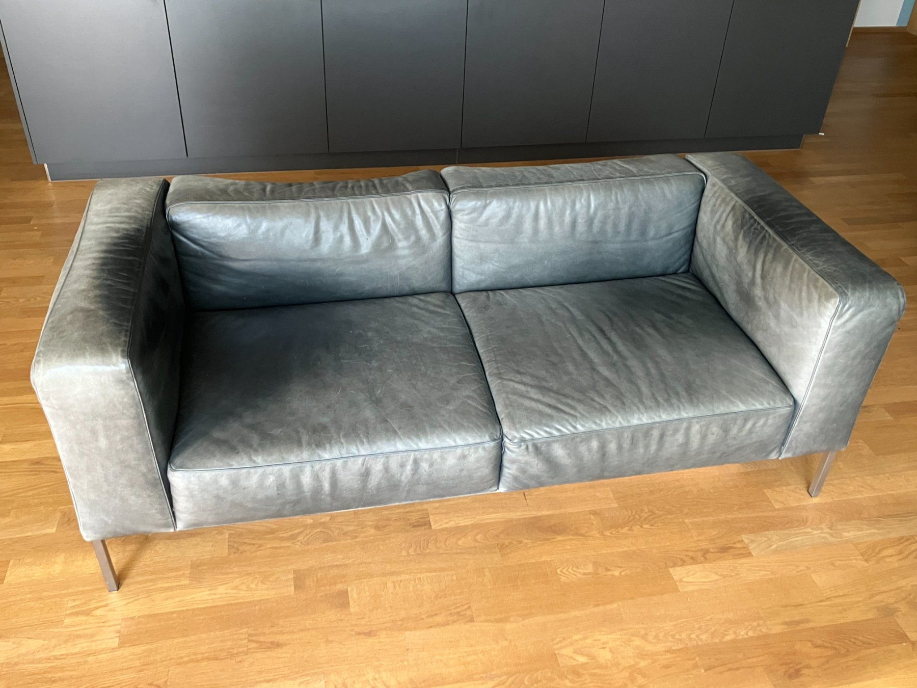 Divani: Ledersofa Zweier – Usato da Zürich venduto da Zuerifrosch