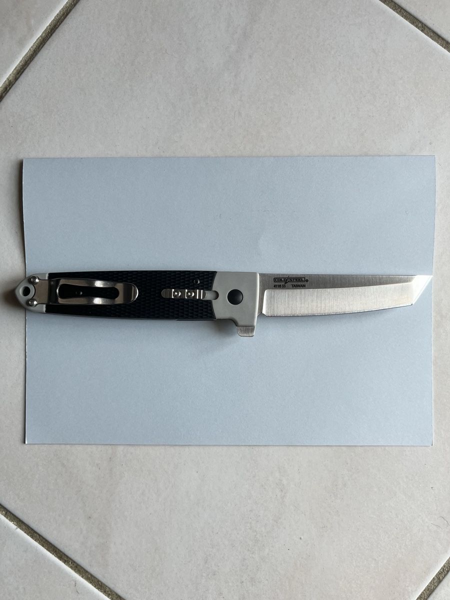 Accessori: Cold Steel Oyabun Leaf Spring Lock / Black – Nuovo (secondo la descrizione) da Grolley venduto da Biographh 1