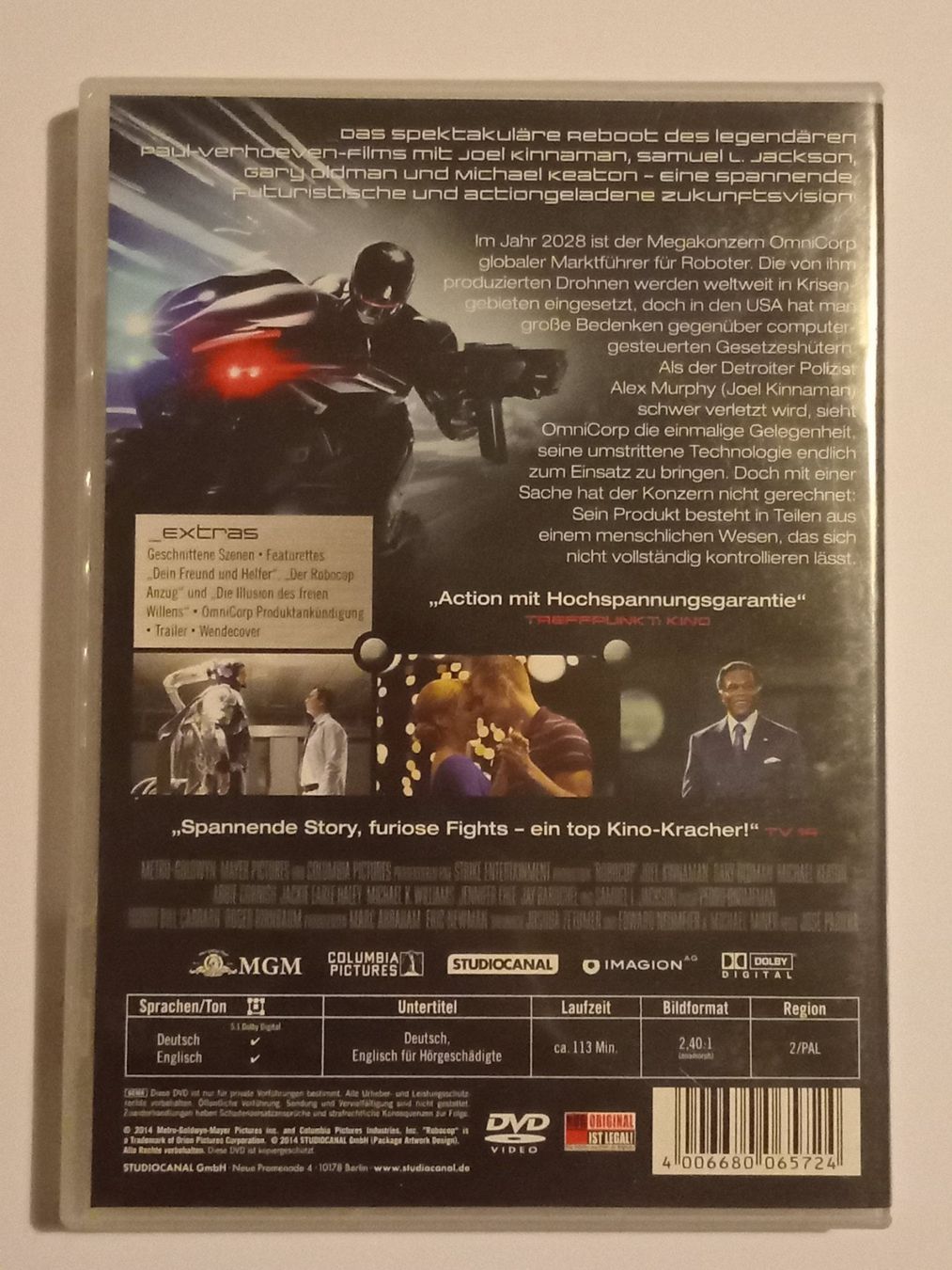 Tutti i DVDs: B6 DVD - ROBOCOP (deutsch) - gebraucht – Usato da Urtenen-Schönbühl venduto da chr_hf86 1