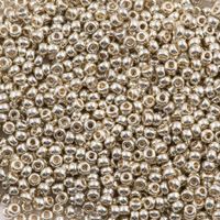 MIYUKI Rocailles 15/0 – Silber Duracoat (4201)