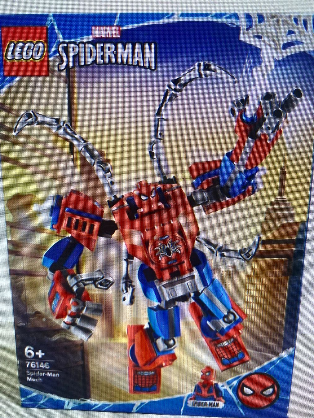 Lego Kit di costruzioni: LEGO Marvel Spider-Man 76146 Robo Spider-Man complet – Usato da Le Brassus venduto da cinema13
