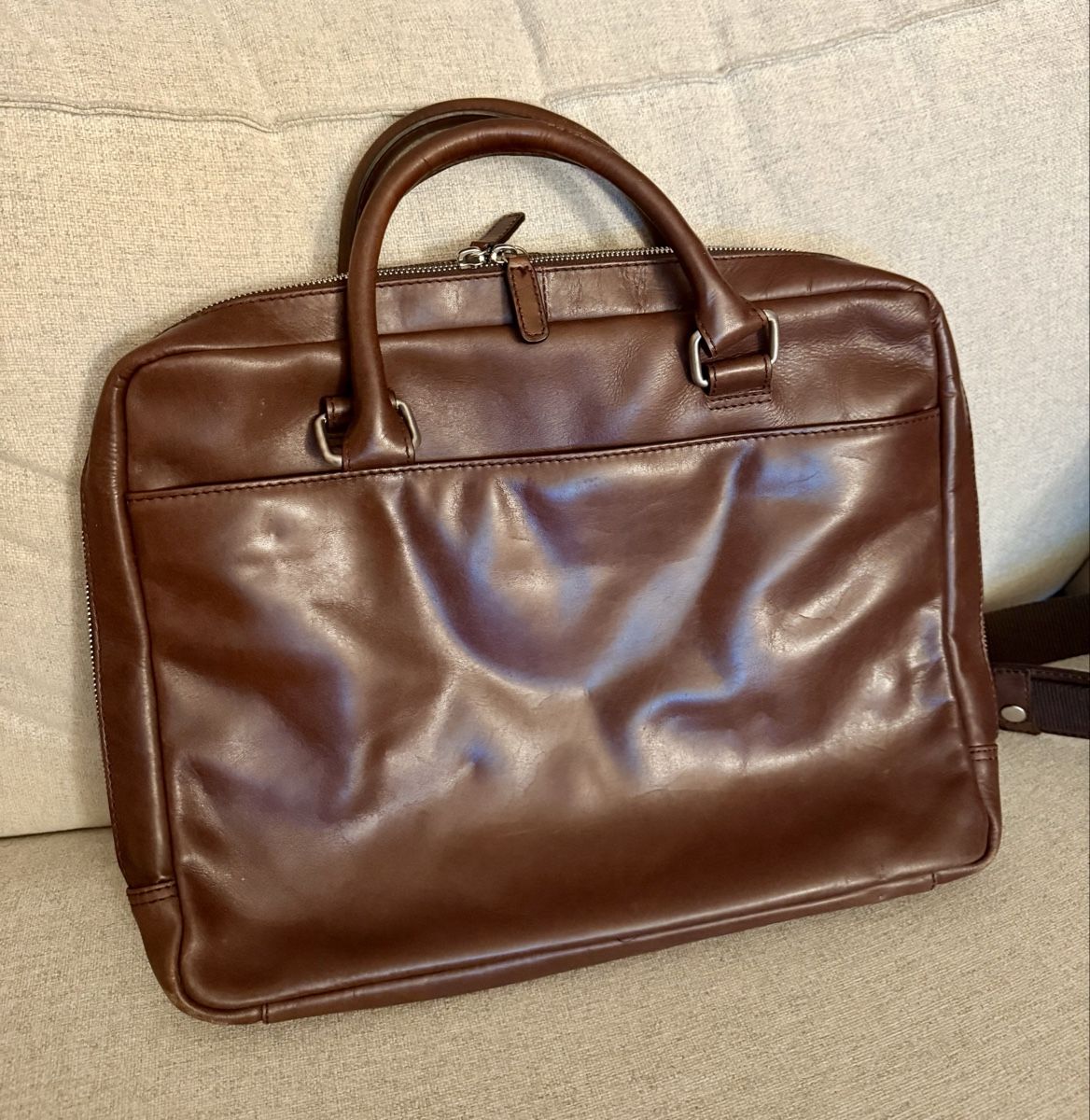 Valigie & Borse: Leonhard Heyden Akten-Tasche / Laptop-Tasche – Usato da Langenthal venduto da simonboell