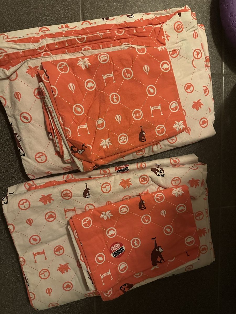 Migros Biancheria da letto: Migros Erdbeerglace Wendebettwäsche – Nuovo (secondo la descrizione) da Luzern venduto da Purple_Rose01